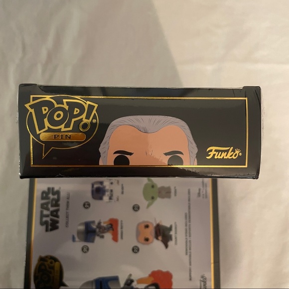 NIB Sealed Star Wars Funko Pop! Pin - Count Dooku #22 - Picture 8 of 8